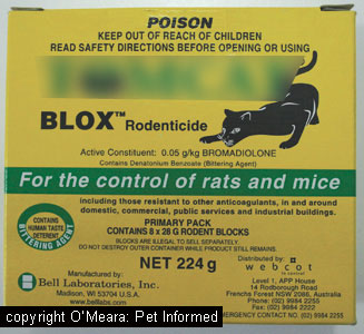 All about rodent poison in pets with emphasis on anticoagulant